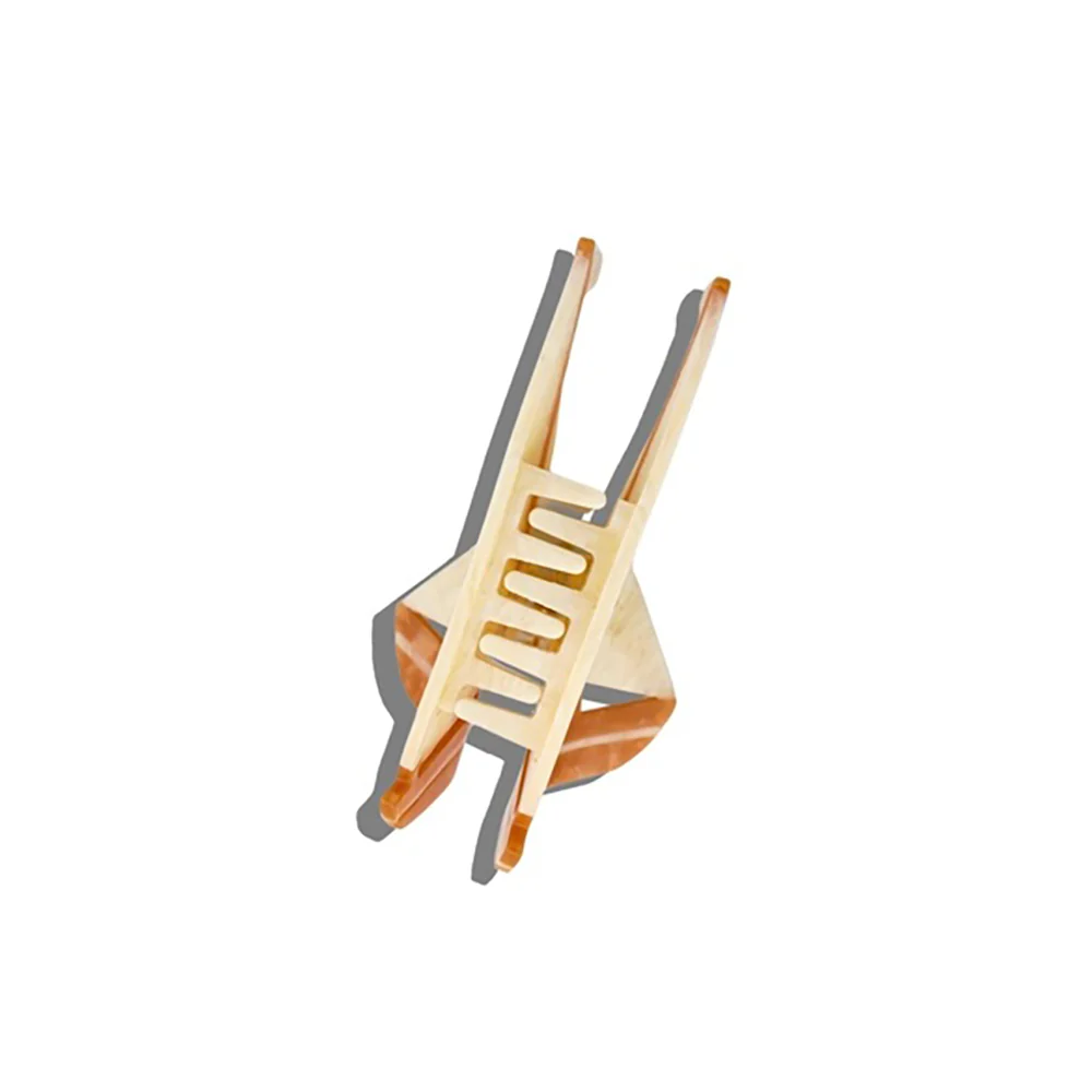 Hand-Painted Sailboat Claw Hair Clip - Image 2