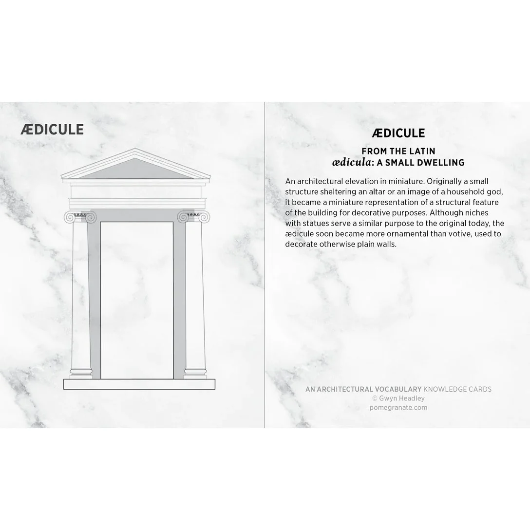 An Architectural Vocabulary Knowledge Cards - Image 4