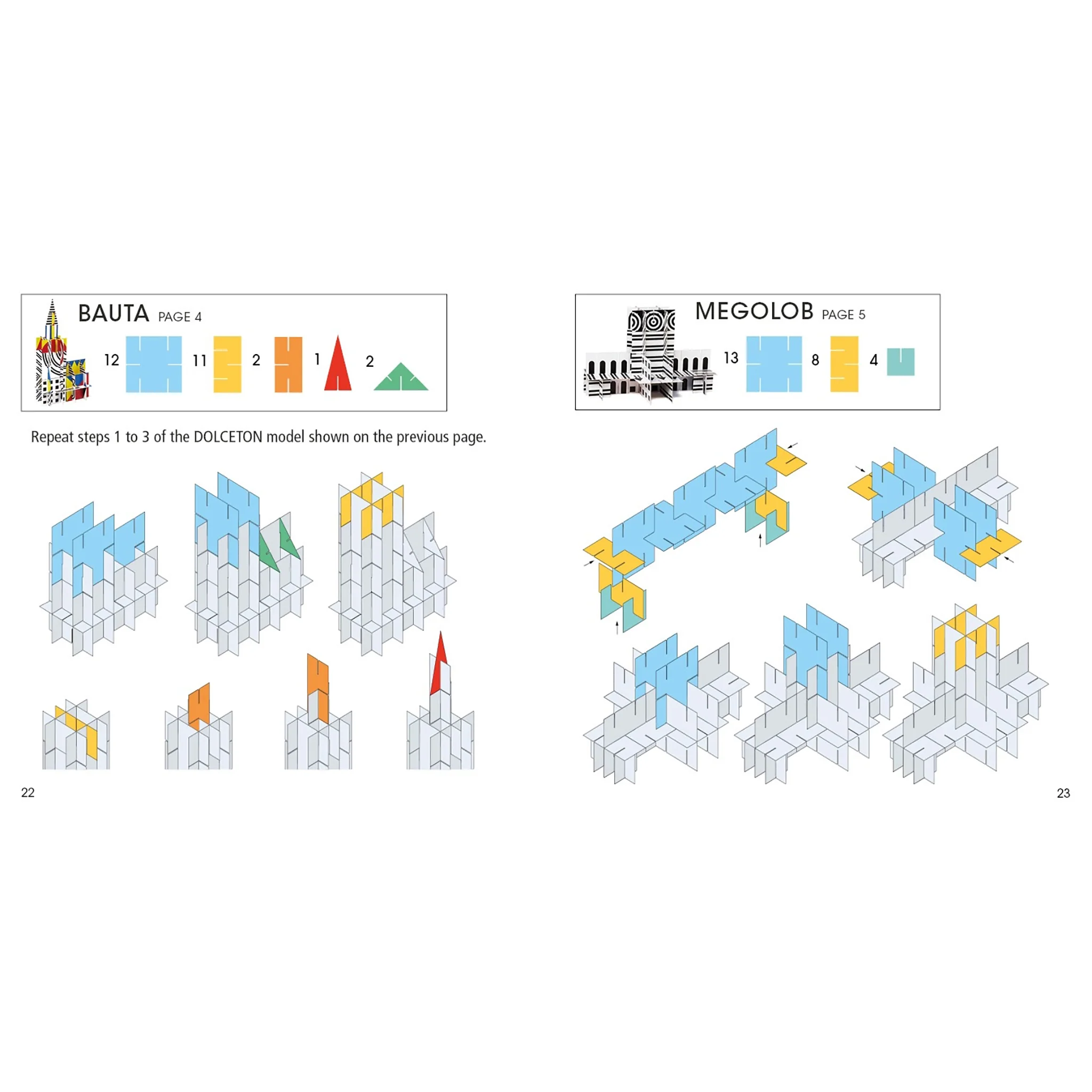 Architek: 95 Pieces to Assemble to Create Your Own Buildings - Image 4