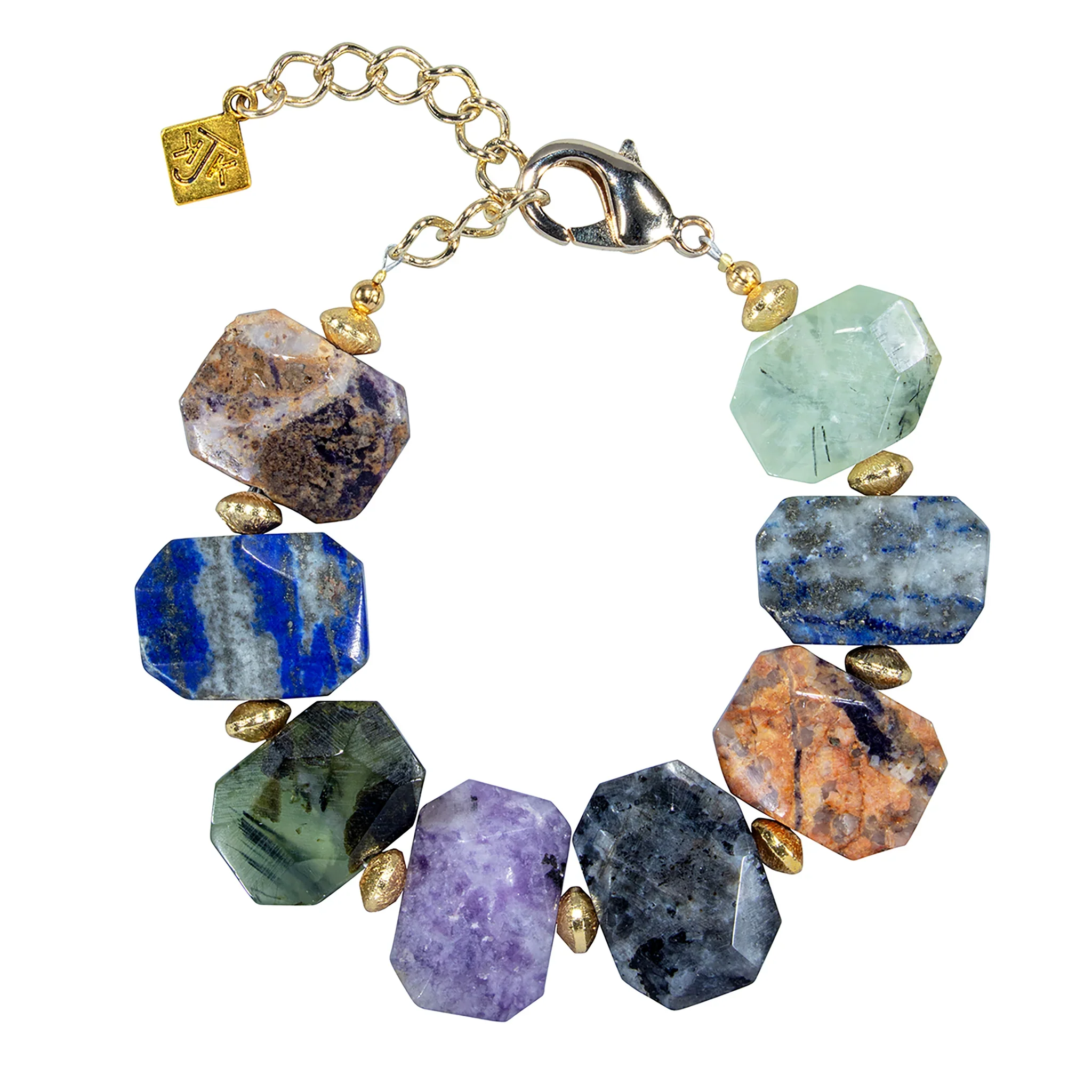 Octagonal Multistone Bracelet