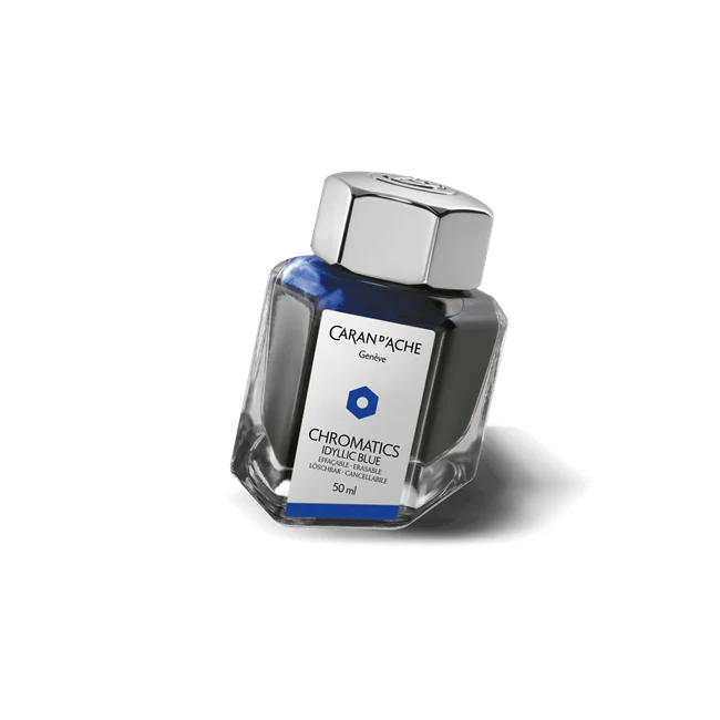 Caran d'Ache Cosmic Idyllic Blue Ink