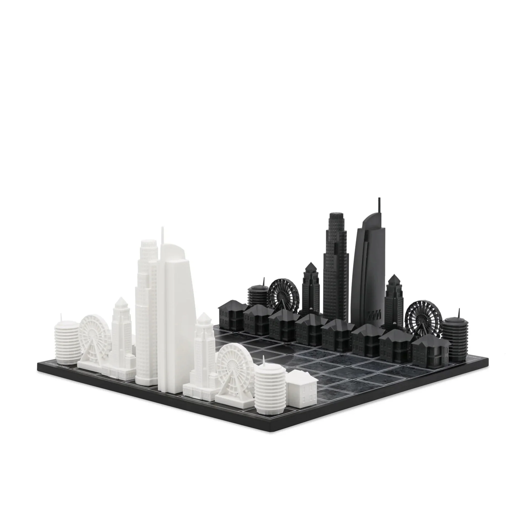 Chess Set - Los Angeles Skyline