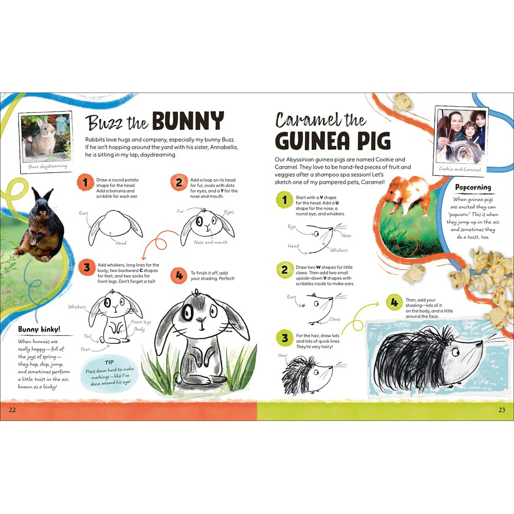 Draw Along Animals: Sketch Your Way Through the Animal Kingdom - Image 3