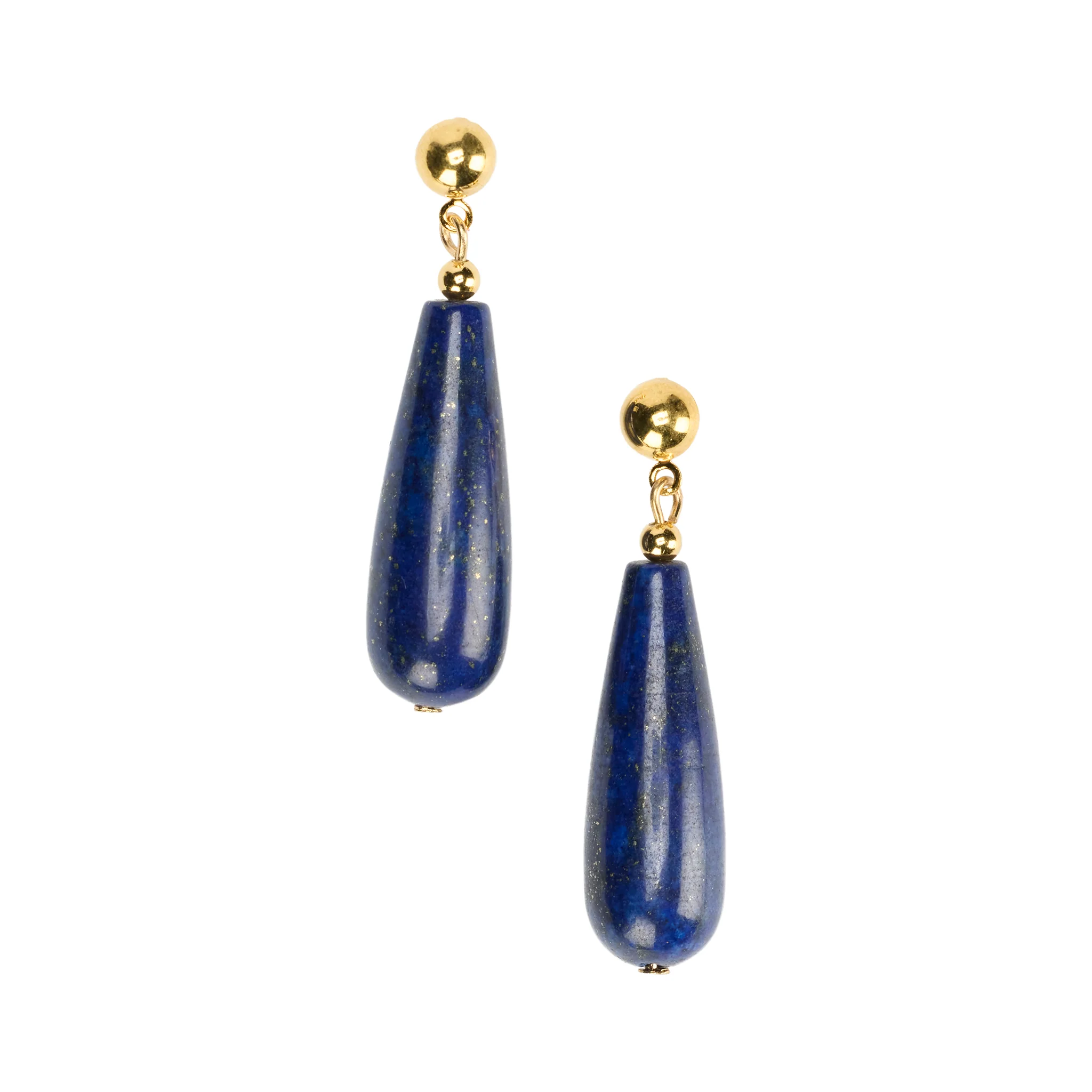 Lapis Teardrop Earrings