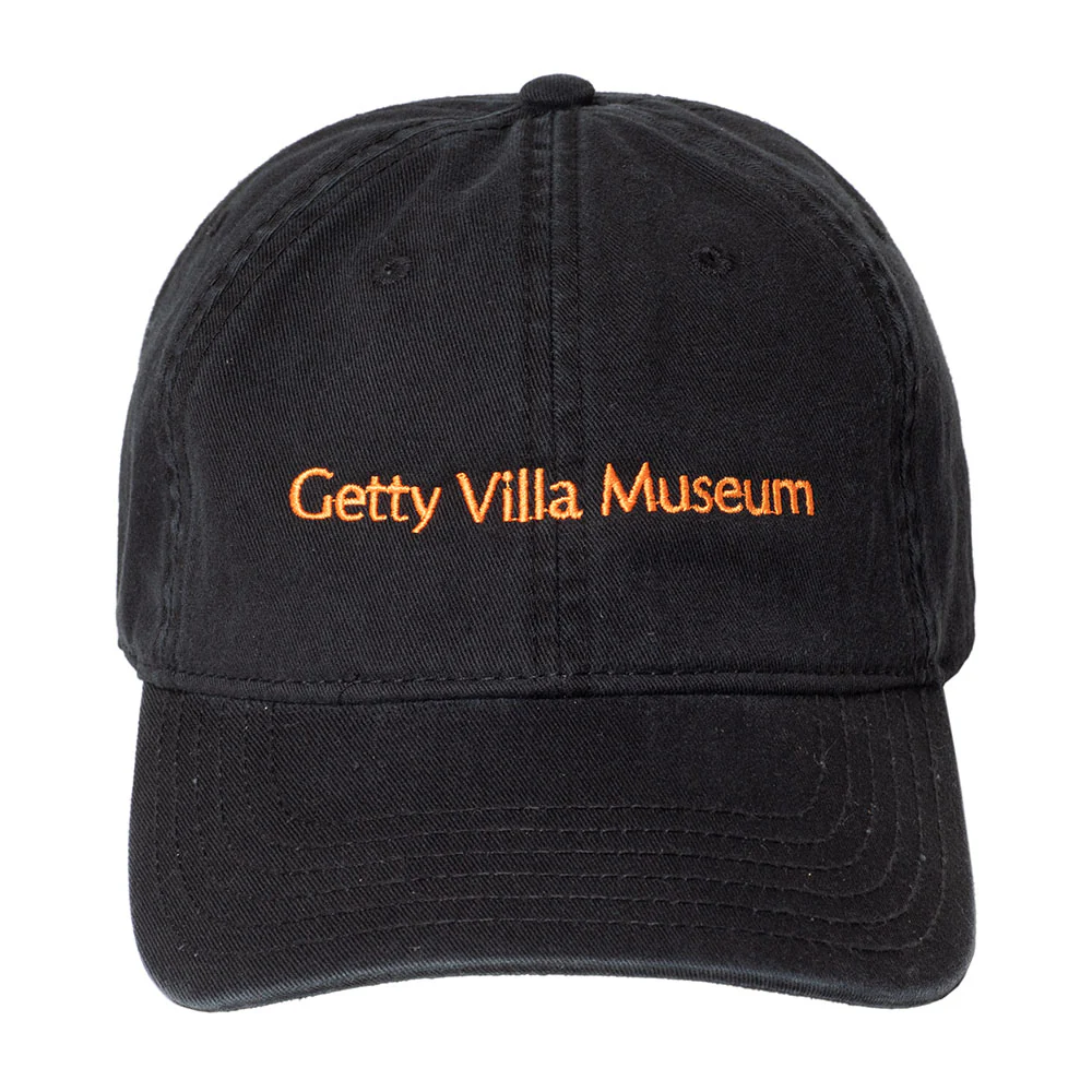 Getty Villa Museum Embroidered Logo Cap