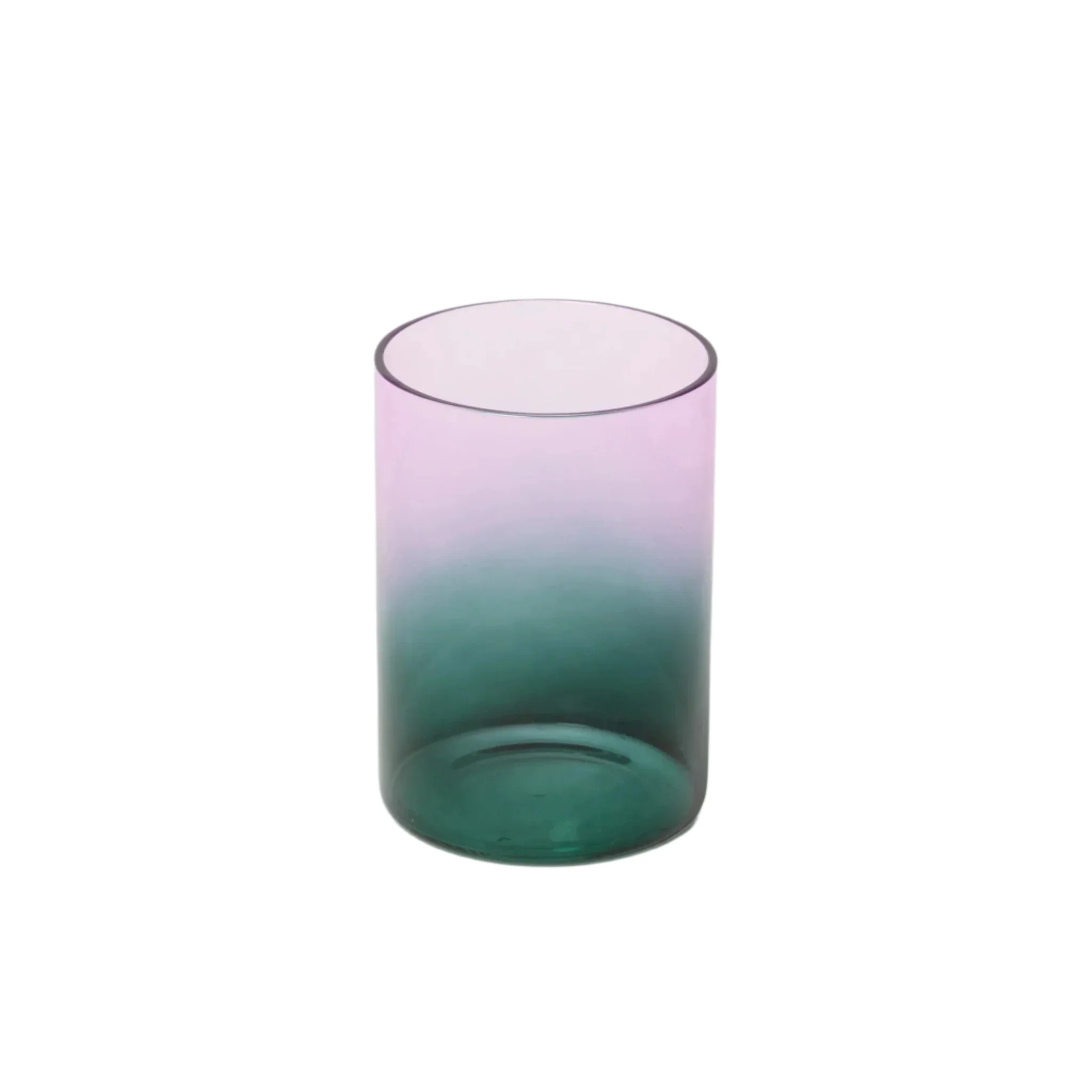 Gradient Glass - 2 Tone - Teal Lilac