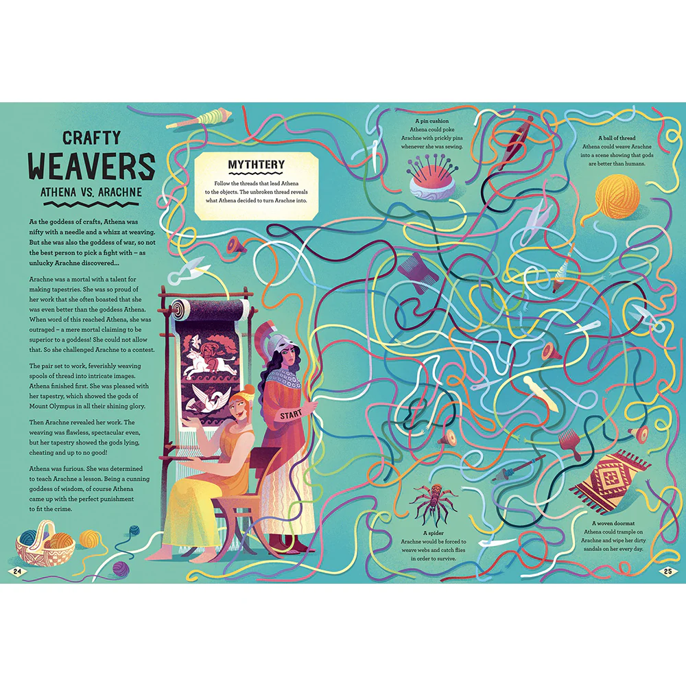 Greek Myths: Solve Mazes, Crack Codes and Untangle Riddles - Image 2