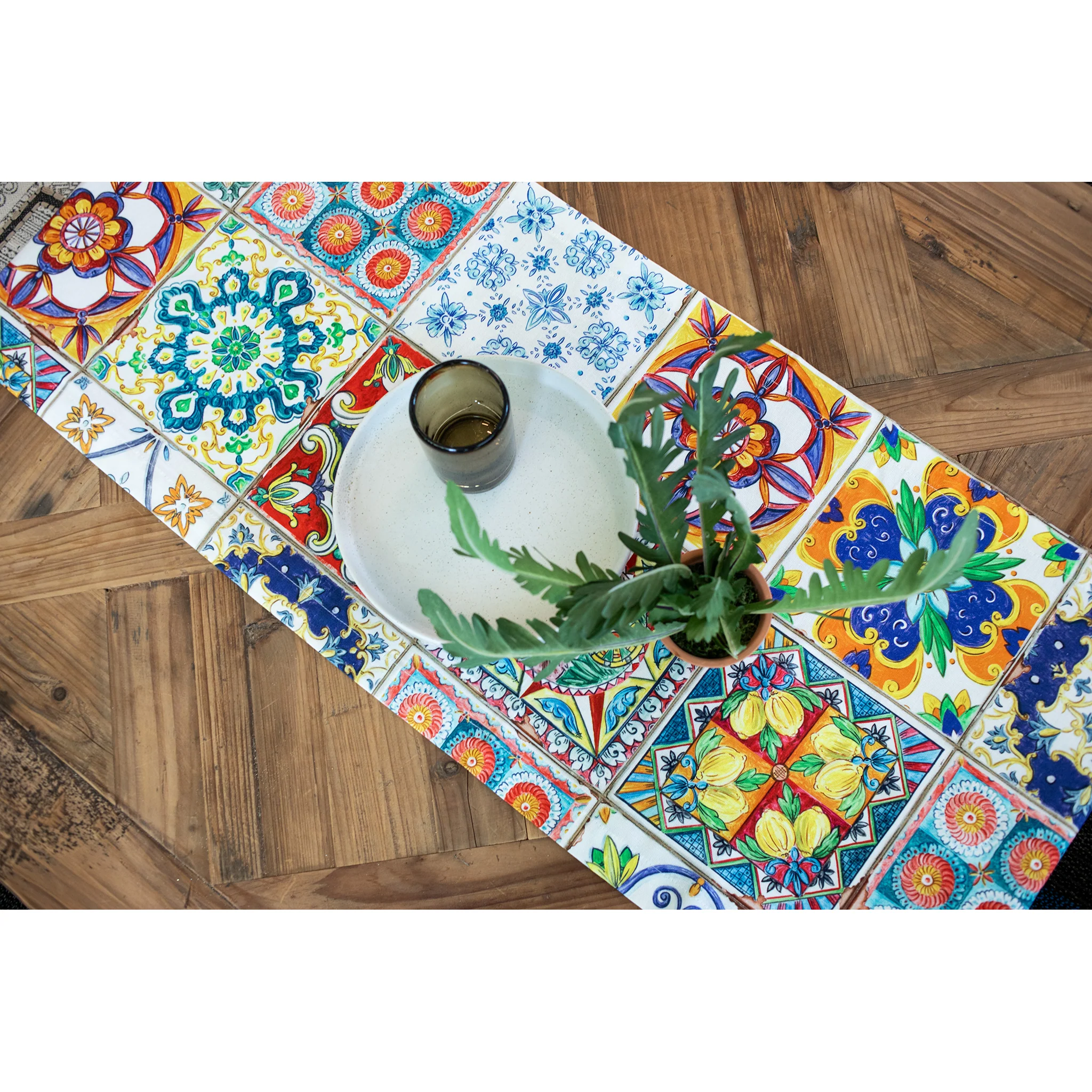 Italian Tile Table Runner - Image 2