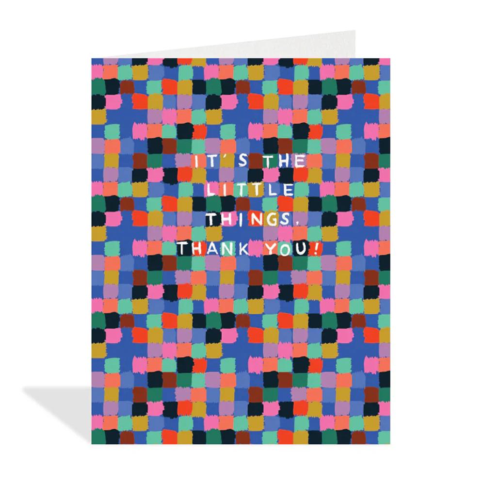 'It's The Little Things' Greeting Card