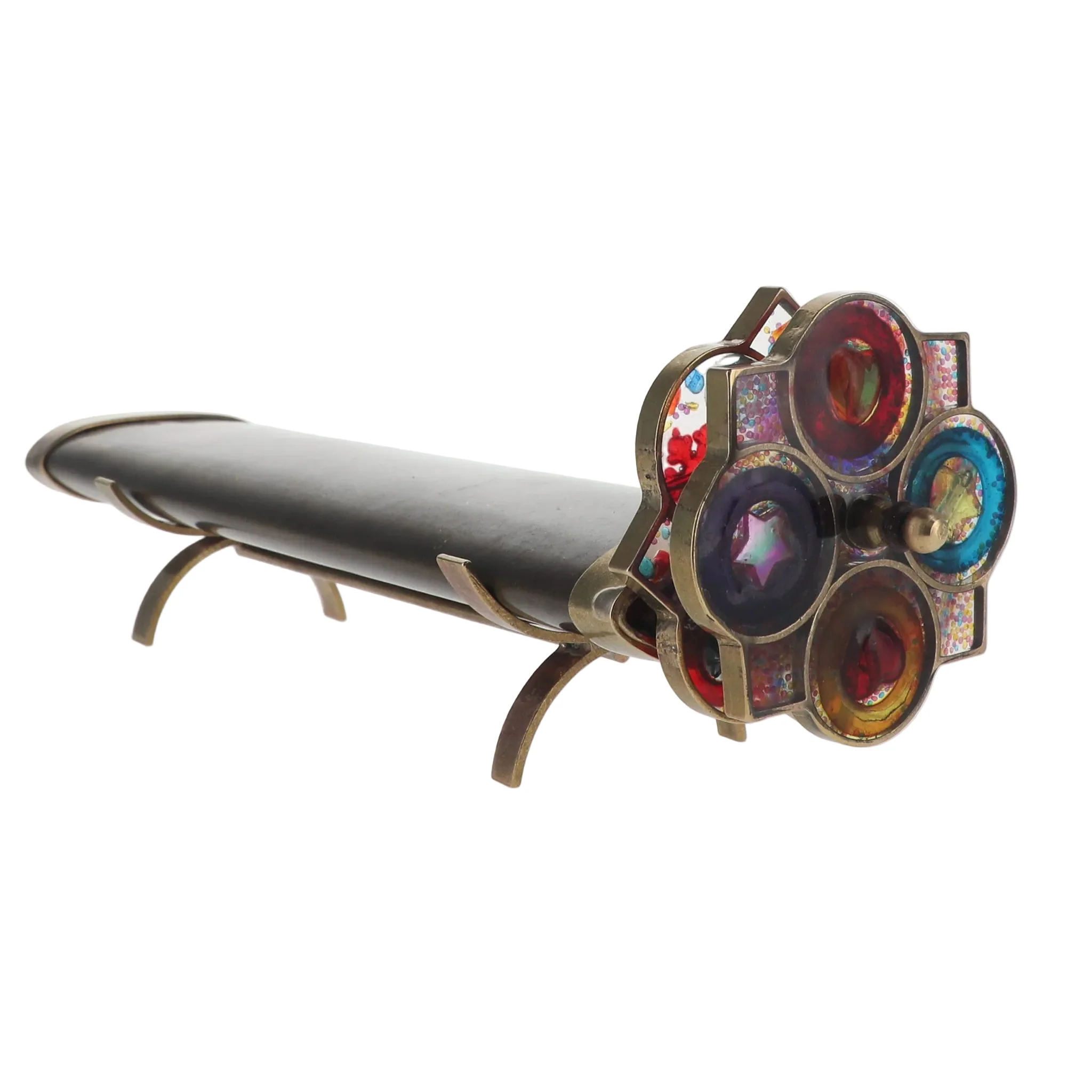 Elliptic Flower Brass Kaleidoscope