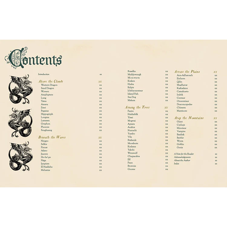 Loreland Bestiary: An Illustrated Mythology of the World’s Most Fantastical Creatures - Image 2