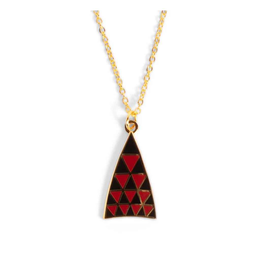 Mosaic Floor Pendant Necklace
