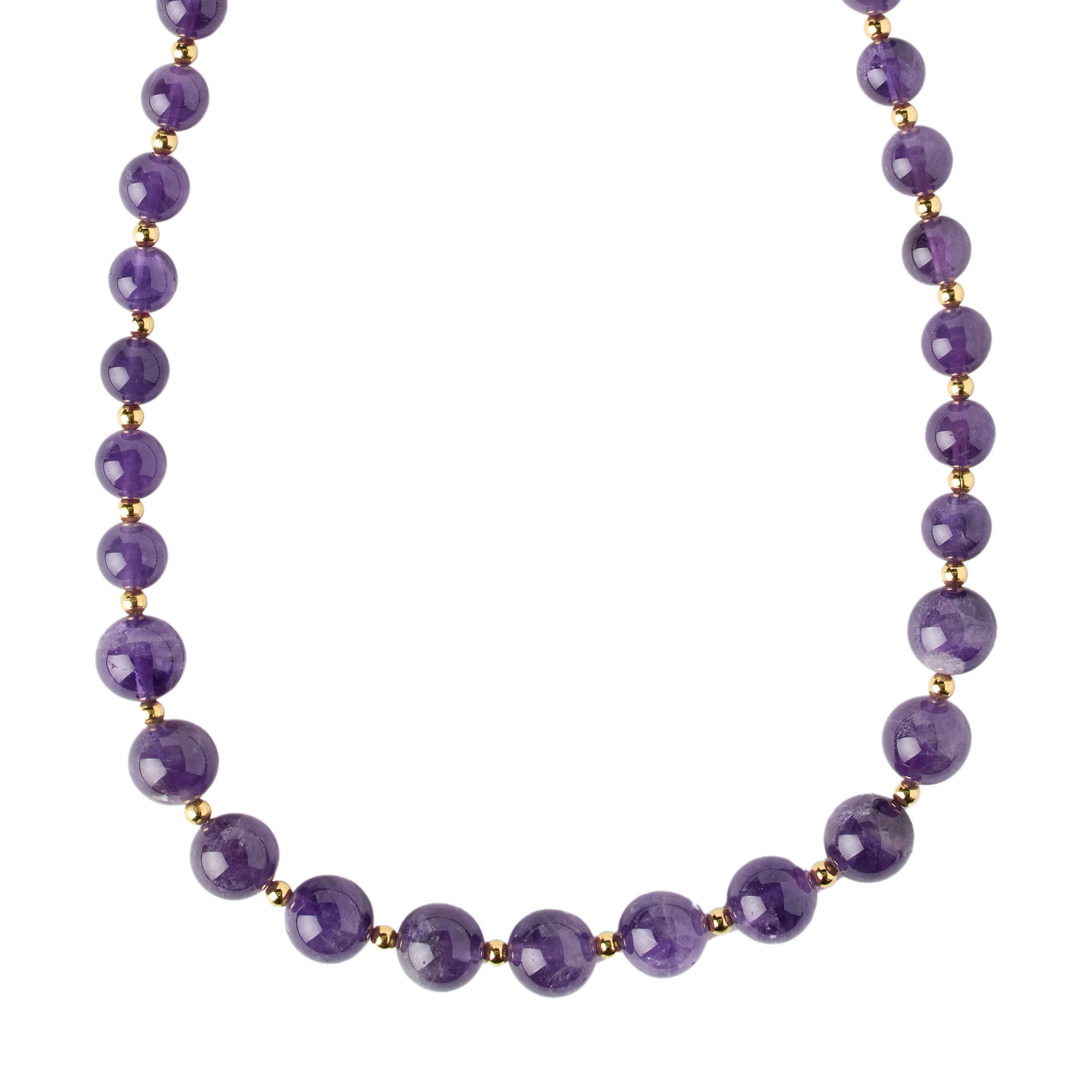 Amethyst Graduated Necklace - Image 2