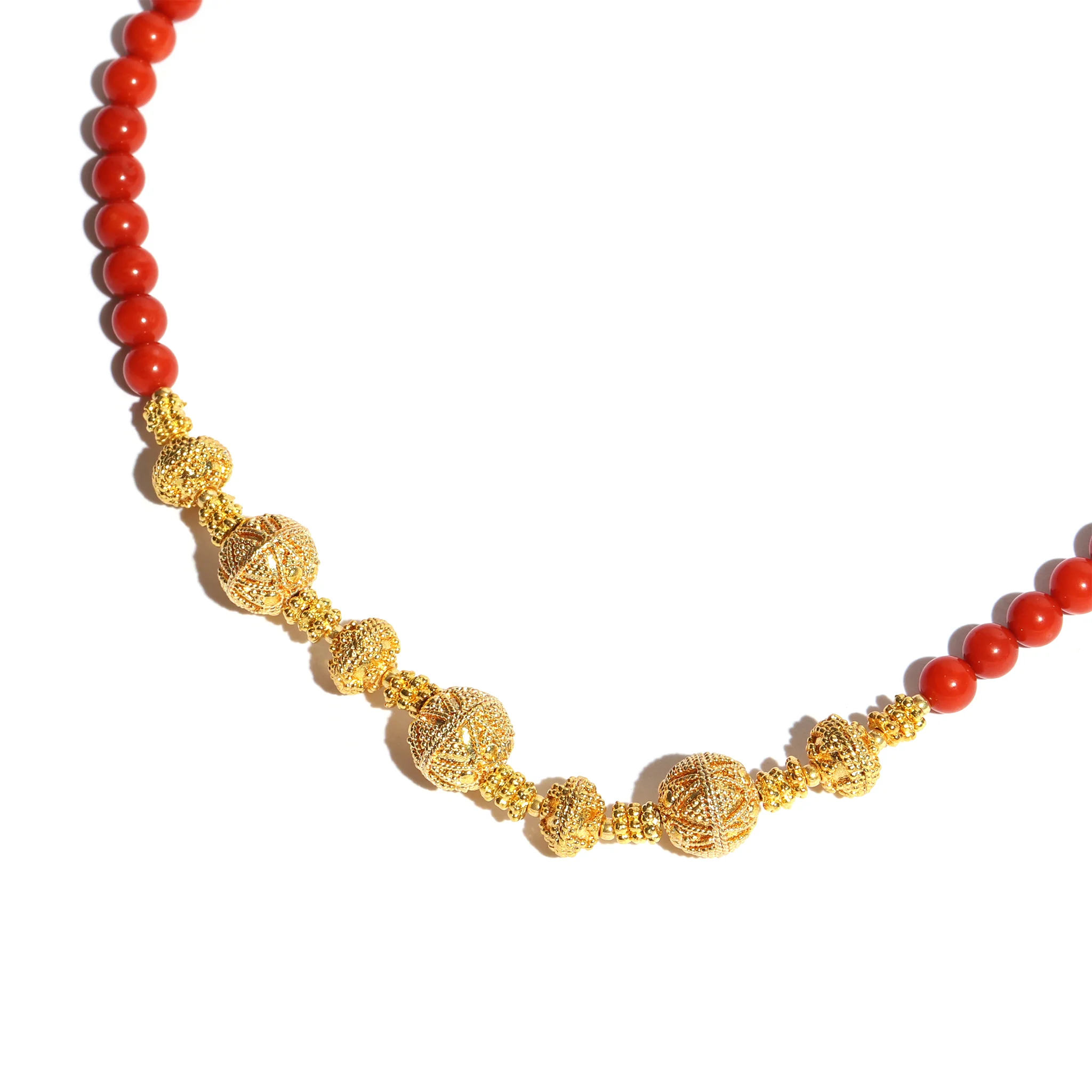Classical Coral Choker - Image 2