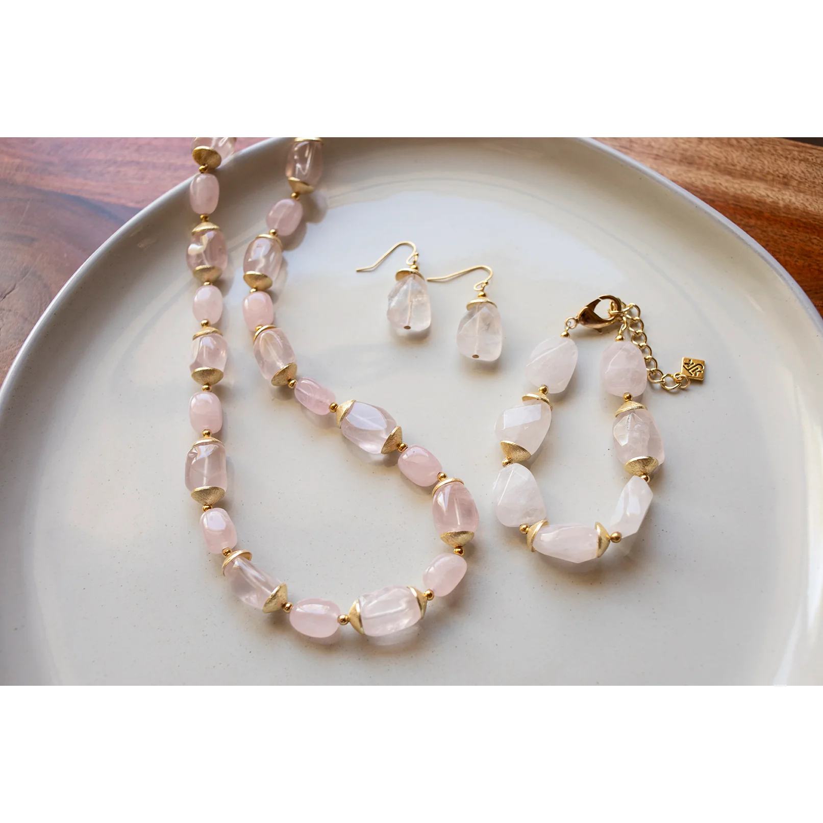 Rose Quartz Necklace - Image 3
