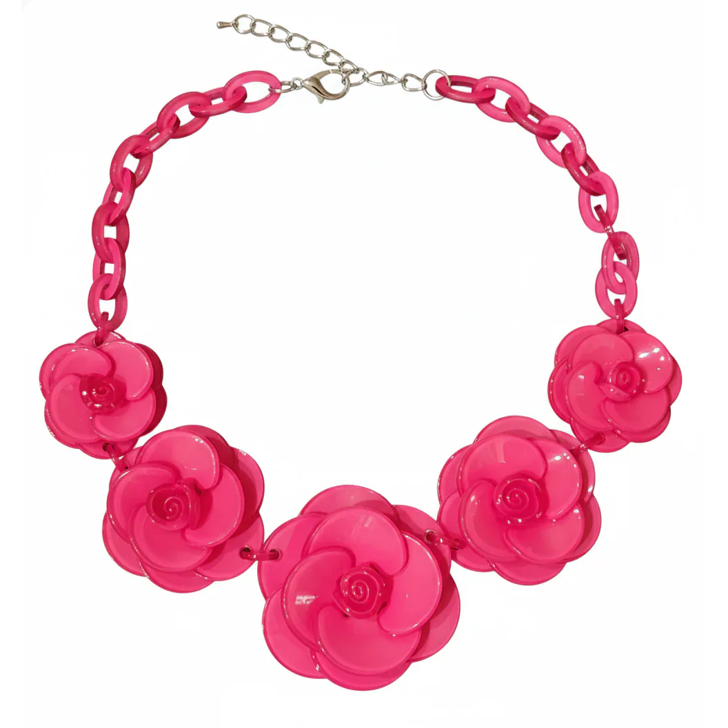 Acrylic Flower Necklace
