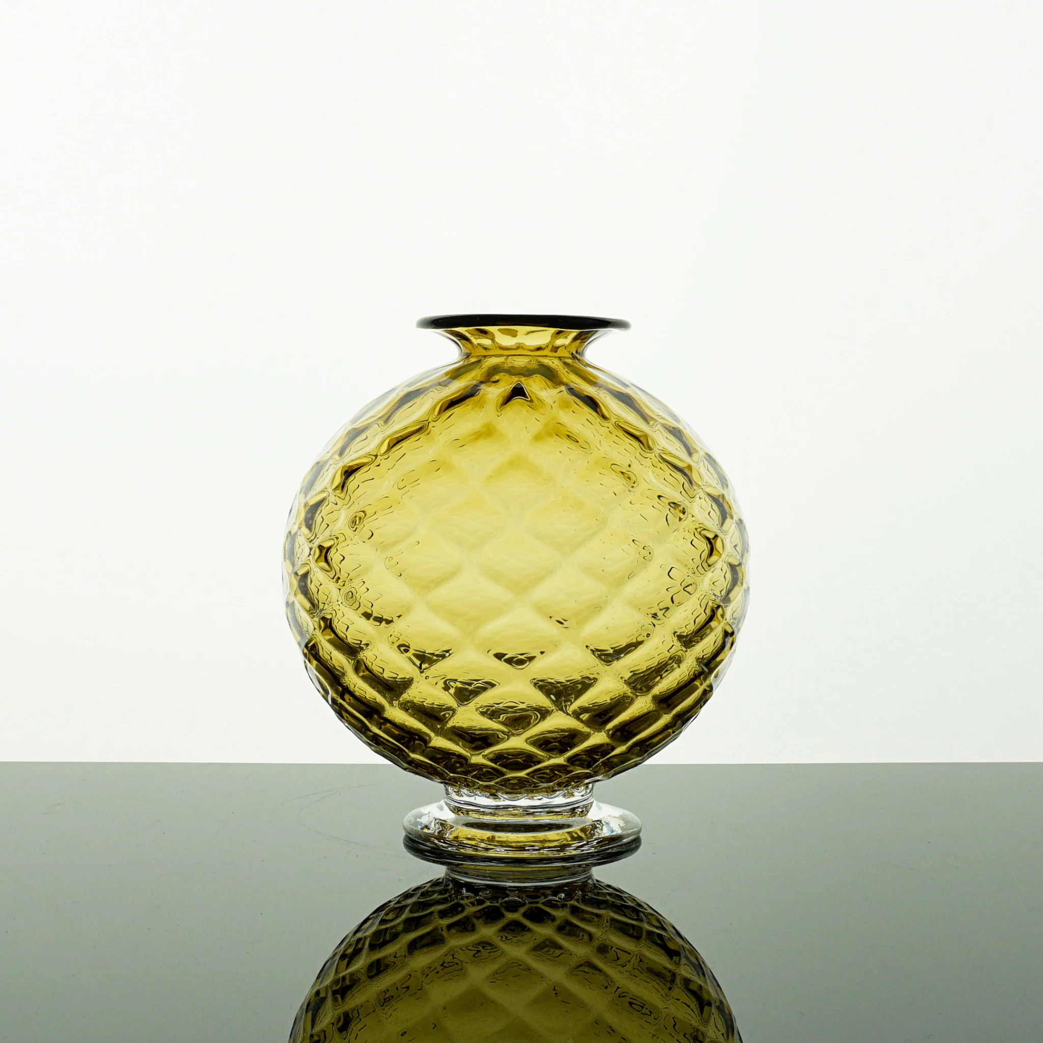 Optic Sphere Vase - Bronze - Image 2