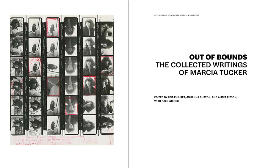 Out of Bounds: The Collected Writings of Marcia Tucker - Image 2