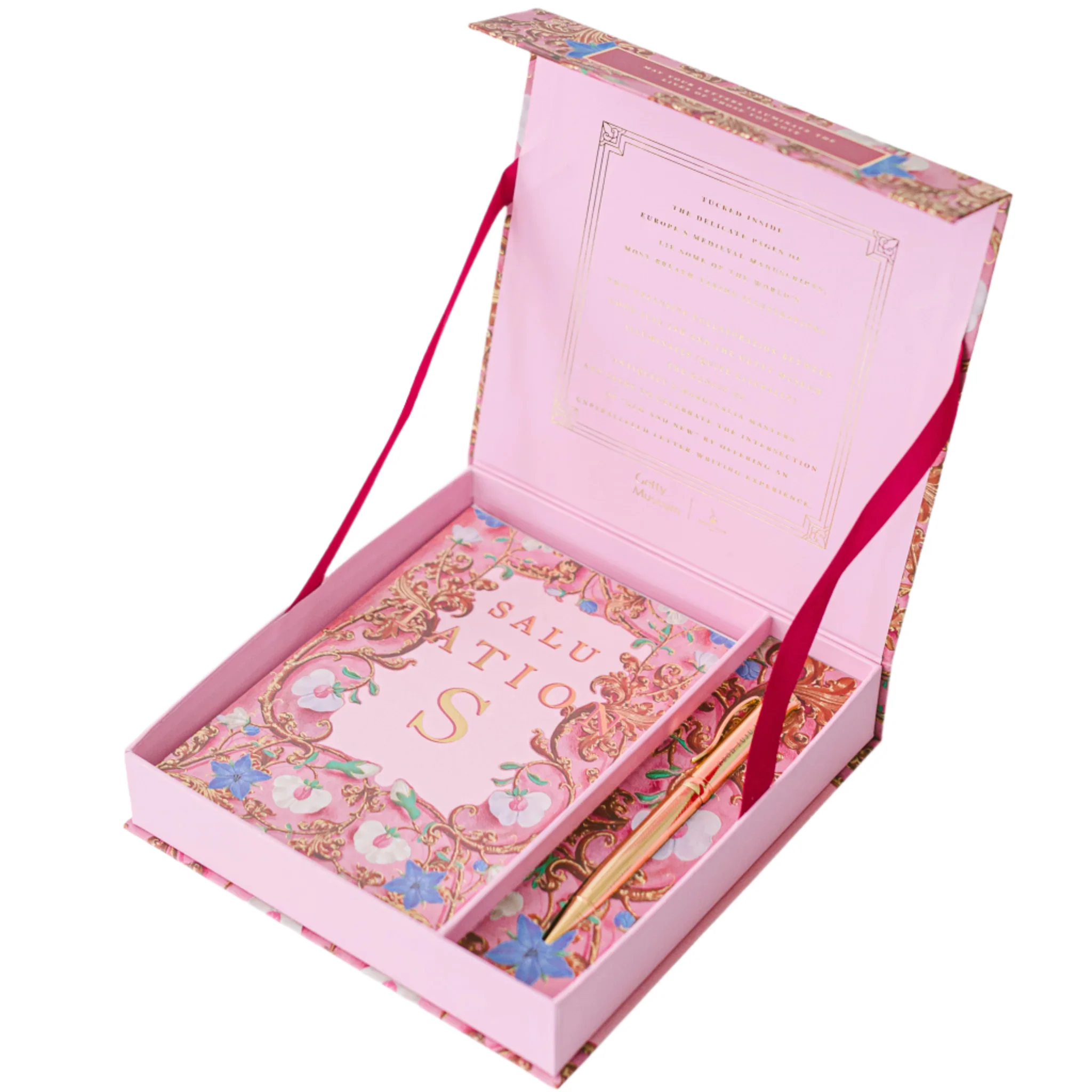 Pink Illumination Luxury Stationery Set