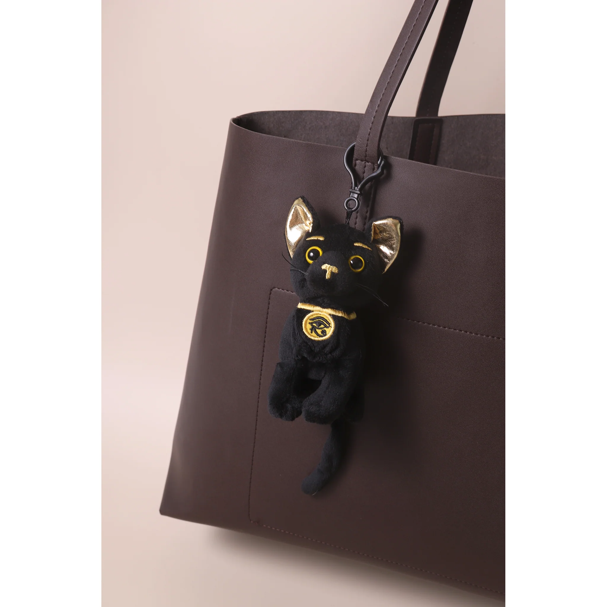 Plush Egyptian Bastet Cat Keychain - Image 2