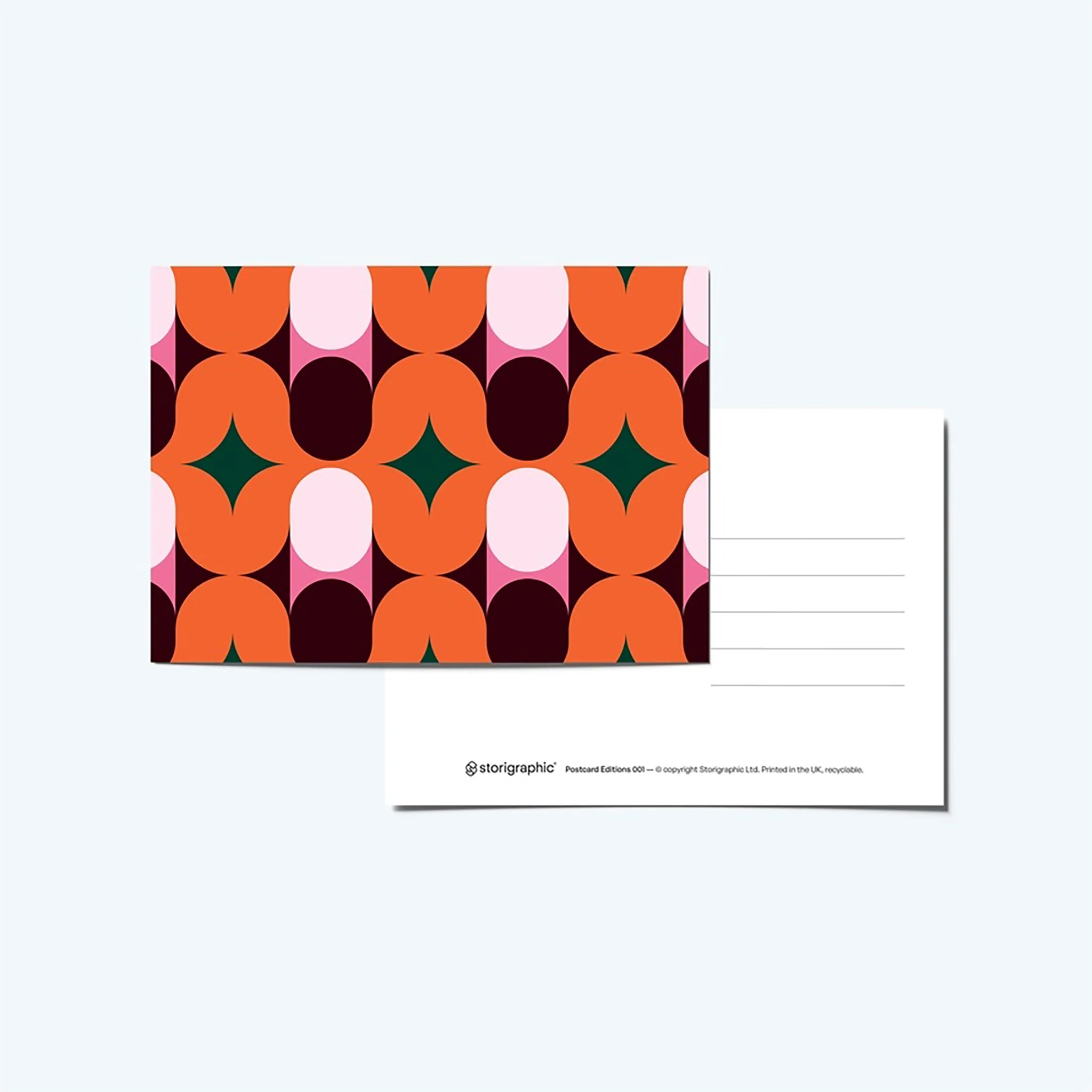 Geometric Postcard Book - Image 8