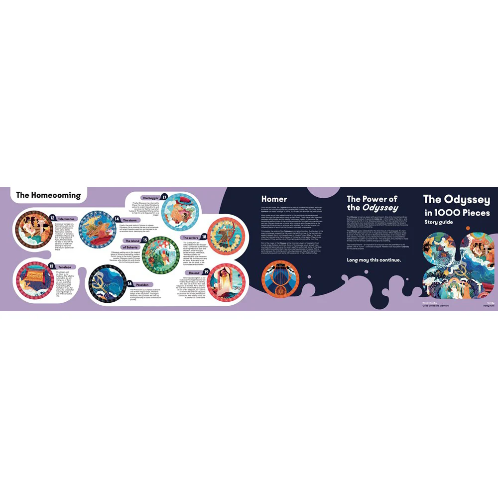 The Odyssey in 1,000 Pieces: A Storytelling Jigsaw Puzzle - Image 4