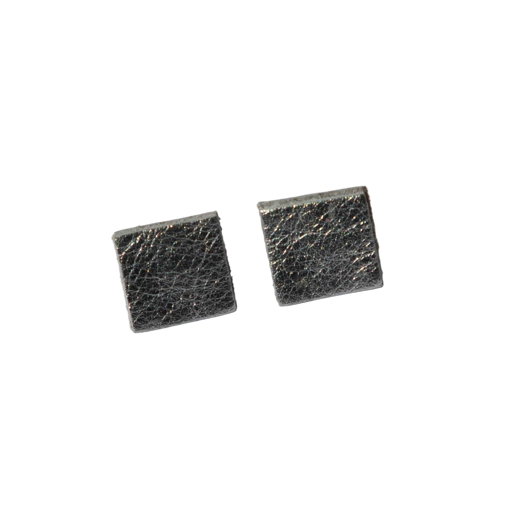 Rainbow Earrings Square - Silver