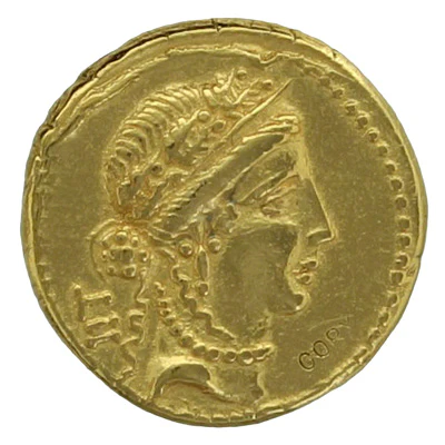 Roman Coin Reproduction - Caesar's Conquest of Gaul