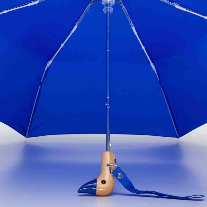 Royal Blue Compact Umbrella - Image 6