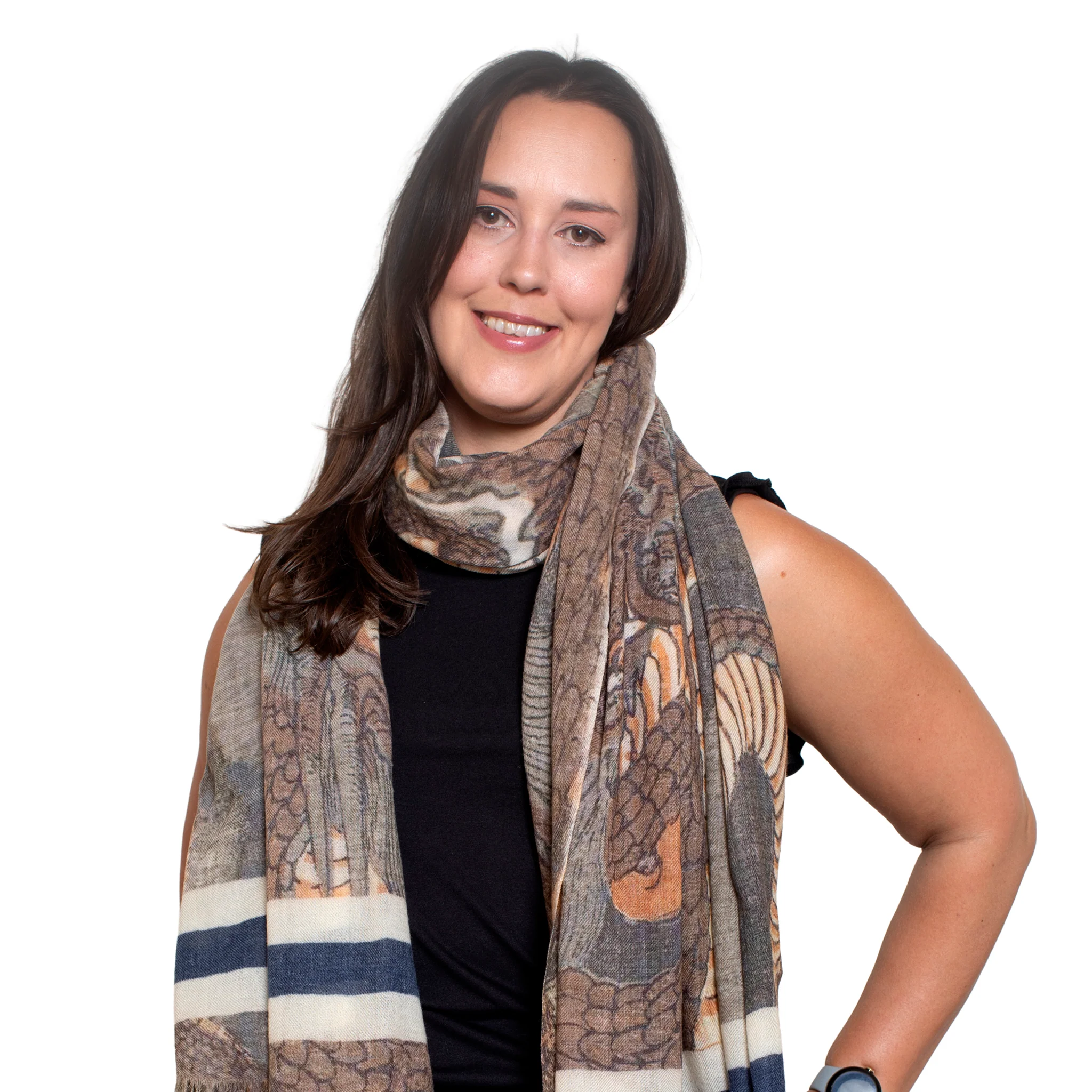 Dragon Wool Scarf XL - Image 2