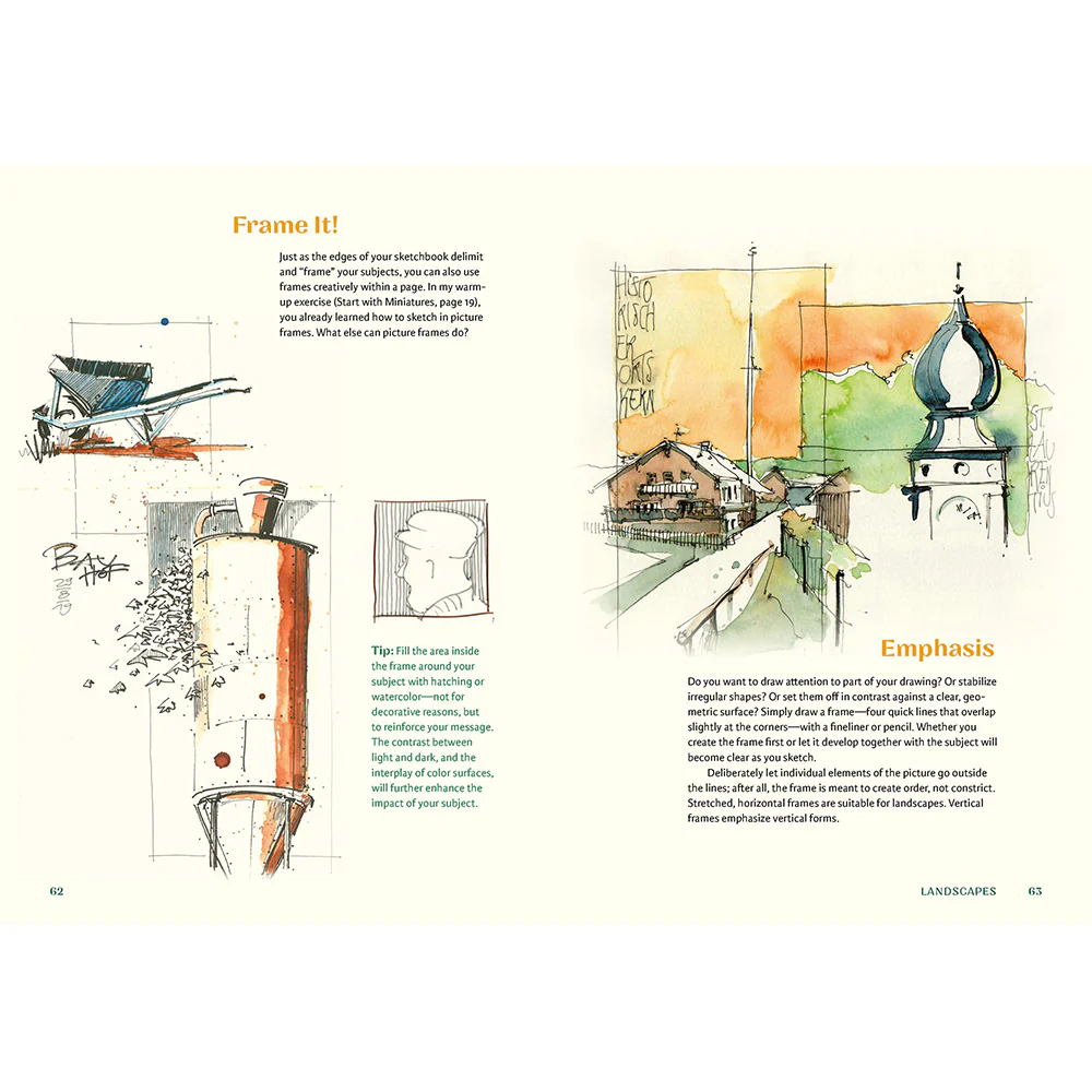 Sketching Outside: An Illustrated Guide to Making Art on the Go - Image 4