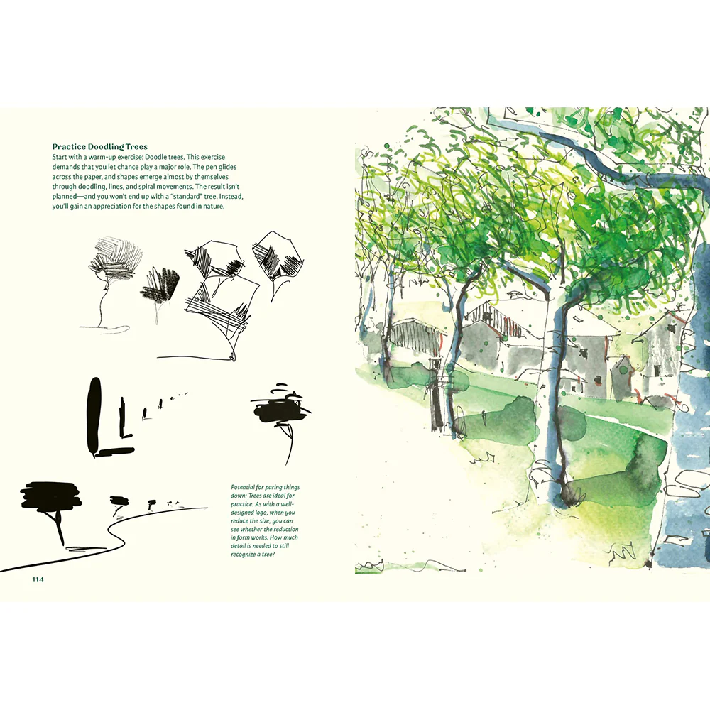 Sketching Outside: An Illustrated Guide to Making Art on the Go - Image 5