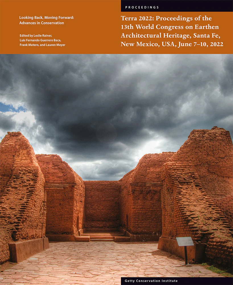 Terra 2022: Proceedings of the 13th World Congress on Earthen Architectural Heritage, Santa Fe, New Mexico, USA, June 7-10, 2022
