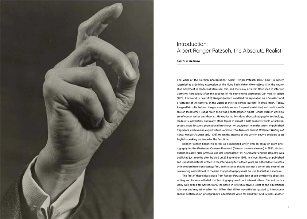 The Absolute Realist: Collected Writings of Albert Renger-Patzsch, 1923-1967 - Image 2