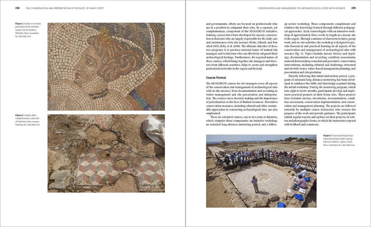 The Conservation and Presentation of Mosaics: At What Cost? Proceedings of the 12th Conference of the International Committee for the Conservation of Mosaics, Sardinia, October 27–31, 2014 - Image 6