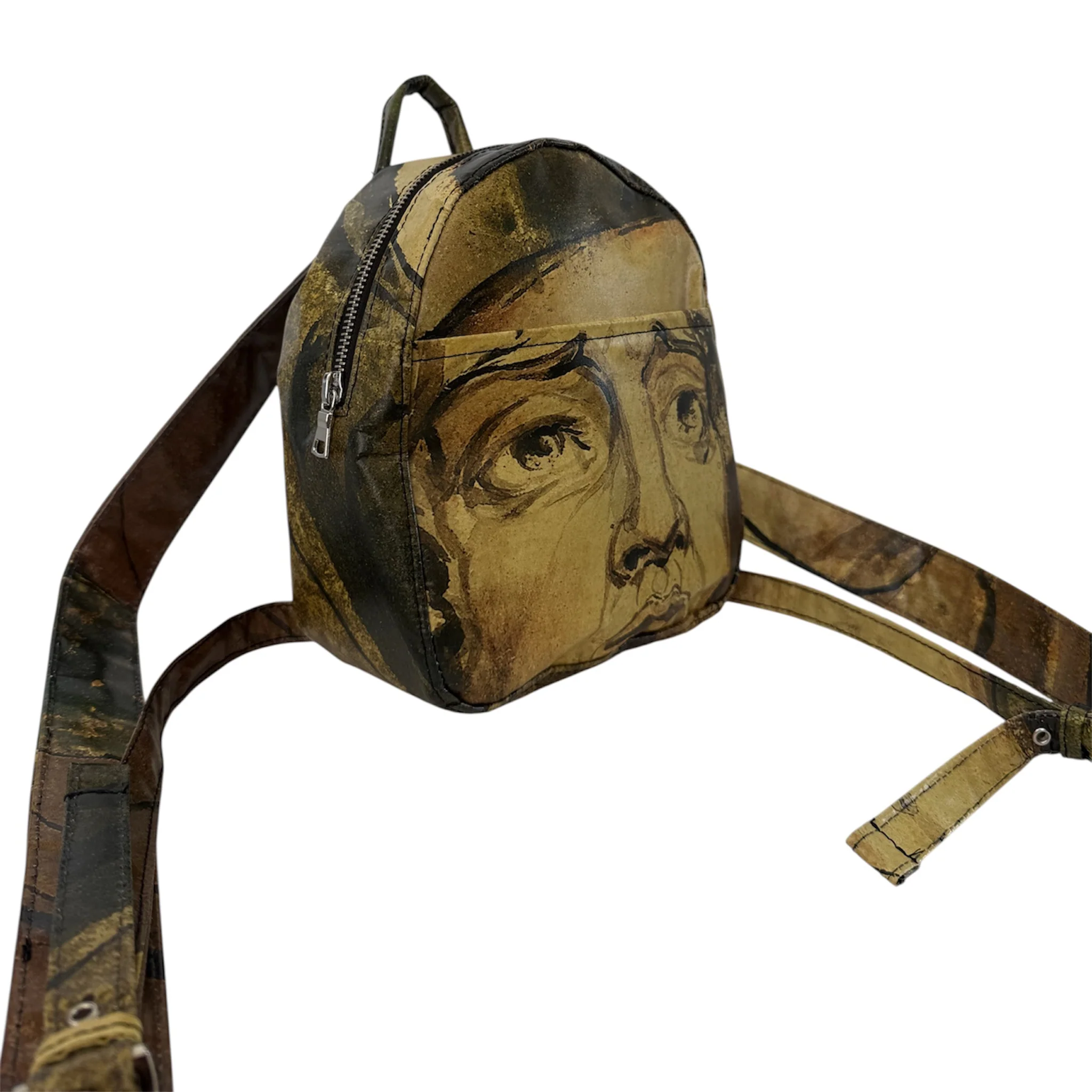 Upcycled Mini Backpack - William Blake