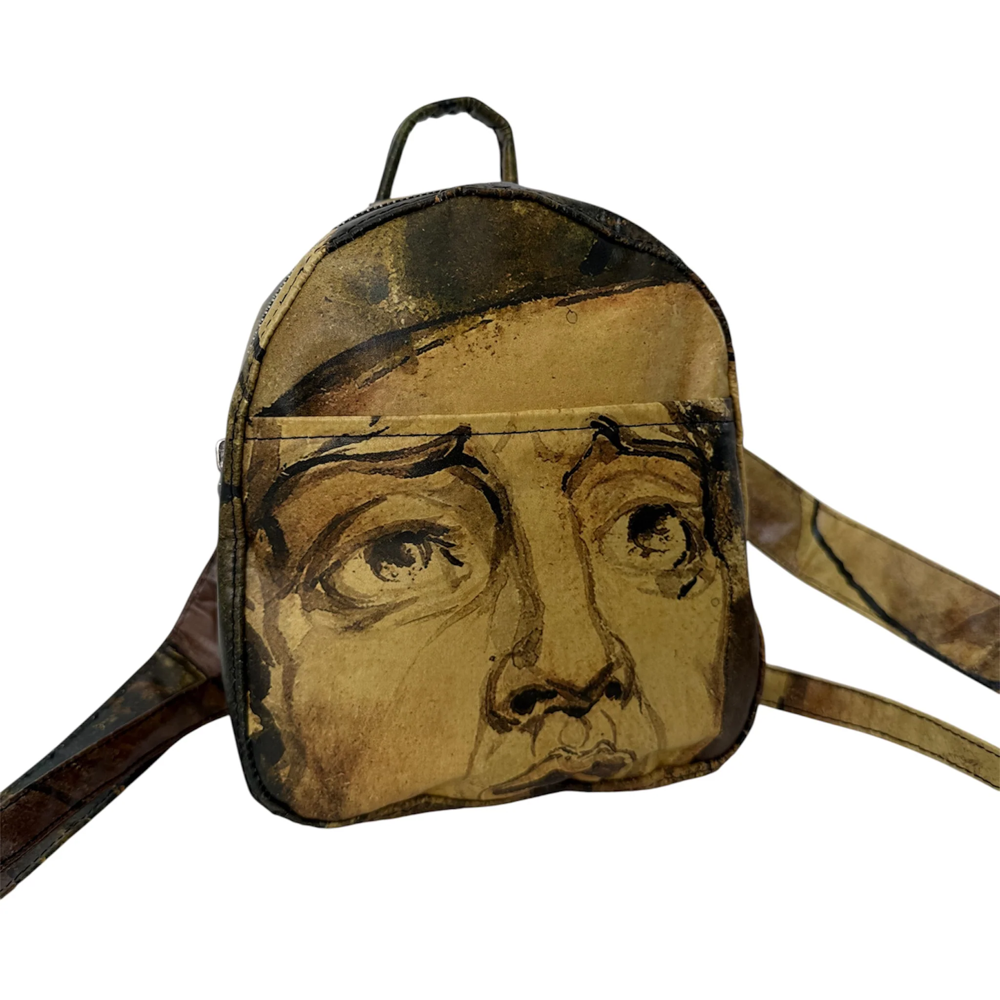 Upcycled Mini Backpack - William Blake - Image 5